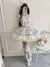 Lolita feminina JSK Dress, Princess Strap Dress, Harajuku, Vintage, Elegante, Renda, Malha, Kawaii, Japonês, Doces, Roupas - loja online