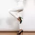 Imagem do Shascullfites Melody X Cross Leggings de couro branco cônico Bum Scrunch Leggings Push Up Leggings