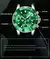 Imagem do Guanqin-Green Water Ghost Series Quartz Watch for Men, 316L Precision Steel Calendar, Multifuncional Waterproof Watch