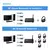 Eppfun LE Audio Bluetooth 5.4 Transmissor de áudio para fones de ouvido de TV com Aptx lossless Auracast LC3 para jogos assistindo música - comprar online