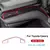 Real macio fibra de carbono para toyota camry 2018 2019 2020 2021 2022 2023 2024 lhd rhd instrumento passageiro carro ac tomada adesivo - Mag wn