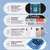 Relife TB-06 pro testador de ciclo de bateria totalmente automático para iphone 11-16 pro max bateria canal duplo ferramenta de reparo de um clique