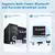 Eppfun-Bluetooth 5.3 LE Receptor Transmissor de Áudio, LC3 Baixa Latência para PC, Mac, Telefone, PS5, 30m Distância de Transmissão, Smart TV