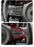 Capa de fibra de carbono dura real para kia stinger 2018 2019 2020 2021 2022 2023 painel do volante do carro acessórios de guarnição interior - Mag wn
