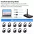 Eppfun LE Audio Bluetooth 5.4 Transmissor de áudio para fones de ouvido de TV com Aptx lossless Auracast LC3 para jogos assistindo música - loja online