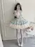 Imagem do Lolita feminina JSK Dress, Princess Strap Dress, Harajuku, Vintage, Elegante, Renda, Malha, Kawaii, Japonês, Doces, Roupas