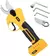 Tesoura de poda elétrica sem fio, 25mm, compatível com dewalt, 18v, 20v, bateria, árvore, bonsai, podador, galhos, cortador, ferramenta elétrica - loja online