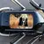 Border Collie Dog Car Telhado Adesivo, Envoltório Racing SUV Acessórios Embalagem, PVC pintado, Decalque Gráfico Personalizado - loja online