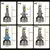 Imagem do Carlxl H7 Led Canbus Farol de carro Luzes de neblina de feixe alto e baixo H8 H9 H11 H4 H1 9005 9006 HB3 HB4 9012 Lâmpadas 9054 CSP 6000K
