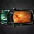 Fiery Phoenix com nuvens adesivo de teto de carro envoltório acessórios de corrida SUV embalagem pintada em PVC decalque gráfico de carro personalizado - comprar online