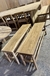 Pie de cama con Deck en Petiribi Macizo 1,40x32x45