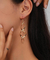 Aretes de espiral largos en internet