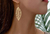 Aretes largos de hojita en internet
