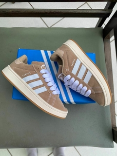 Tênis Adidas Campus Bege/Branco - comprar online