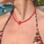 Hecho a mano - Collar Corazón Red - comprar online