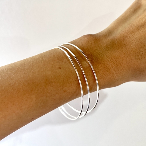 Plata Laminada - Esclava Deli - comprar online