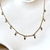 Enchapado Oro 18k - Gargantilla Cielo