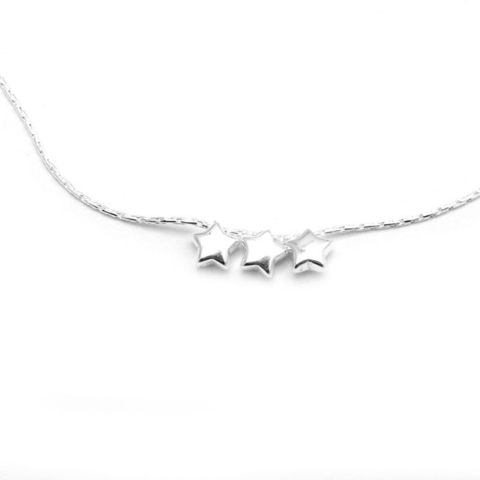 Acero Blanco - Conjunto Estrellitas - comprar online