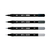 MARCADORES DUO BRUSH DOBLE PUNTA GRIS X4u - FILGO - Folders Market Mayorista escolar 