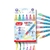 MARCADOR PASTEL AL AGUA X6 UN SURT - 420 TRABI - comprar online