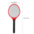 Raqueta Mosquitos Recargable Rojo - tienda online