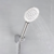 Soporte Cabezal Ducha Autoadhesivo Blanco
