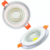 Panel Led Techo Plafón Redondo 9w Cálido Frio