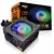 Fonte de alimentação Aigo Fonte 600W 700W 1000W 120mm Ventilador RGB 220V ATX - loja online