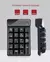 Mini 2.4g sem fio usb com fio teclado numérico 19 teclas - loja online