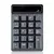 Mini 2.4g sem fio usb com fio teclado numérico 19 teclas - comprar online