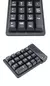 Mini 2.4g sem fio usb com fio teclado numérico 19 teclas - comprar online