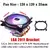 Cooler de CPU Wovibo, Ventilador, PWM, 4PIN, Perfil Baixo, LGA 775, 1150, 1151, - loja online