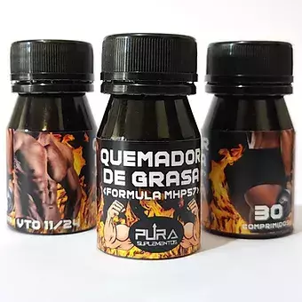 Quemador De Grasa Mhp57 Pura Suplementos Super Efectivo