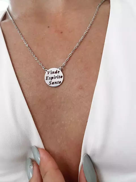 Escapulário em Aço Inox Ref. A378C