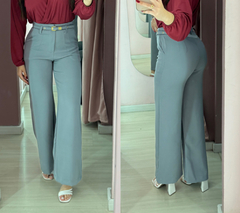 Calça alfaiataria pantalona - Aimée Moda Feminina