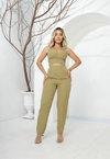 CONJUNTO CROPPED + CALÇA