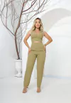 CONJUNTO CROPPED + CALÇA
