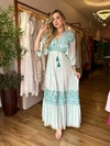 VESTIDO INDIANO BORDADO