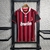 Camisa Retrô Milan 2009/10 Home - Preto e Vermelho - comprar online