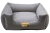 Cama Quadrada para Cachorro/Gatos Super Luxo Luppet Cinza - comprar online