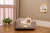 Cama Quadrada para Cachorro/Gatos Super Luxo Luppet Cinza - PrimeShop