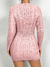 Vestido Gold de malha com fio torcido, moda feminina, pulôver, gola redonda, saia quadril - loja online