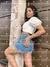 Imagem do MODA LADY Jeans curtos para mulheres, calça casual mãe, shorts simples