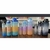 Kit 3 Garrafas Gold motivacional Galão 300ml, 900ml e 2 Litros - tiktok - SORTIDOS