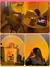 Sunset Gold luz de humor sala de estar quarto luz da noite decoração do quarto barra atmosfera fotografia fundo na internet