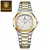 Poedagar Gold elegante relógio de pulso masculino à prova dwaterproof água calendário luminoso relógio quadrado aço inoxidável quartzo relógios masculinos