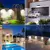 IP65 à prova d'água solar ao ar livre luzes de jardim super brilhante 148 LEDs sensor de movimento luz de parede lâmpada de segurança movida a energia solar 3 modo - MK GOLD