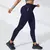 Leggings Gold de yoga para mulheres cintura alta macio controle de barriga emagrecimento preto calças de yoga roupas treino correndo fitness.
