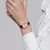 Casual Gold relógio ponteiro relógio de quartzo roma moda analógico retro couro do plutônio relógio de pulso para mulheres meninas - loja online