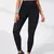 Imagem do Leggings Gold de yoga para mulheres cintura alta macio controle de barriga emagrecimento preto calças de yoga roupas treino correndo fitness.